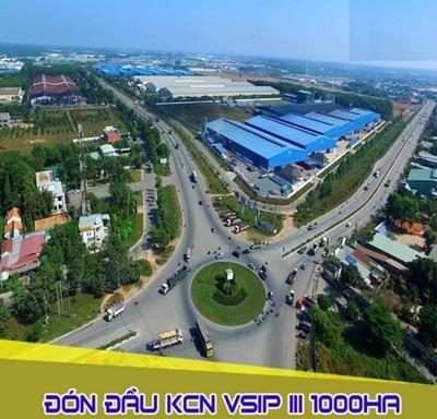 Khu Công Nghiệp Vsip III đang triển khai như thế nào?